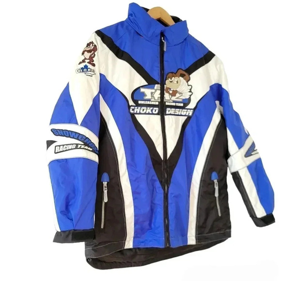 Choko Snow Winter Hood Snowmobile Junior Youth Warm Puffer Jacket Size 18. - Picture 11 of 15
